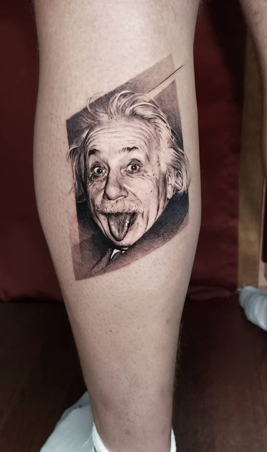 Albert Einstein Tattoo