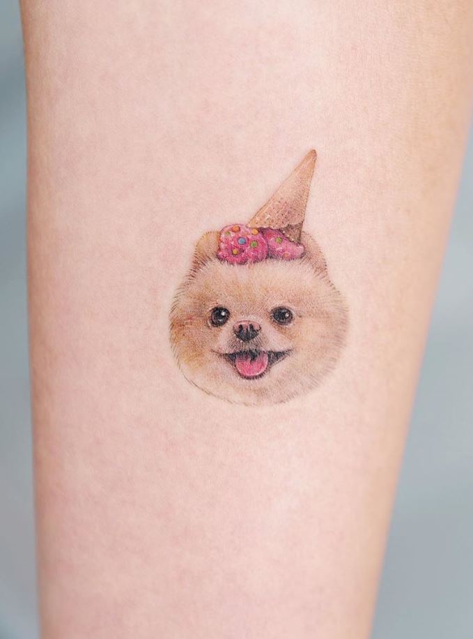 Cutest Dog Tattoo