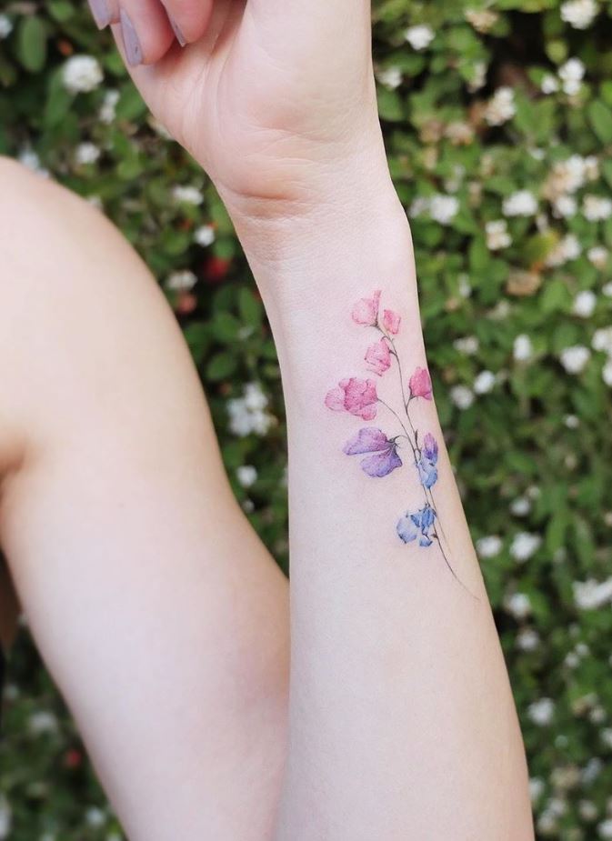 Sweet Flowers Tattoo