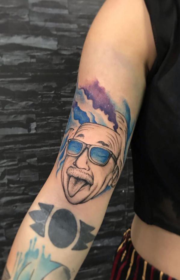 Einstein Tattoo