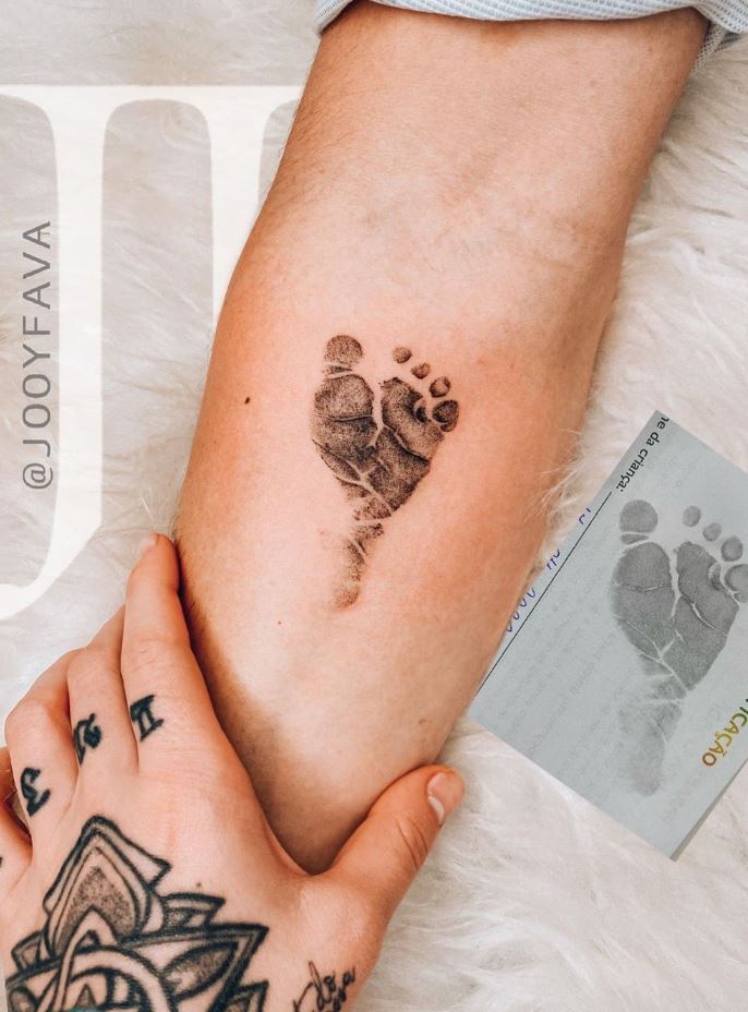Footprint Tattoo