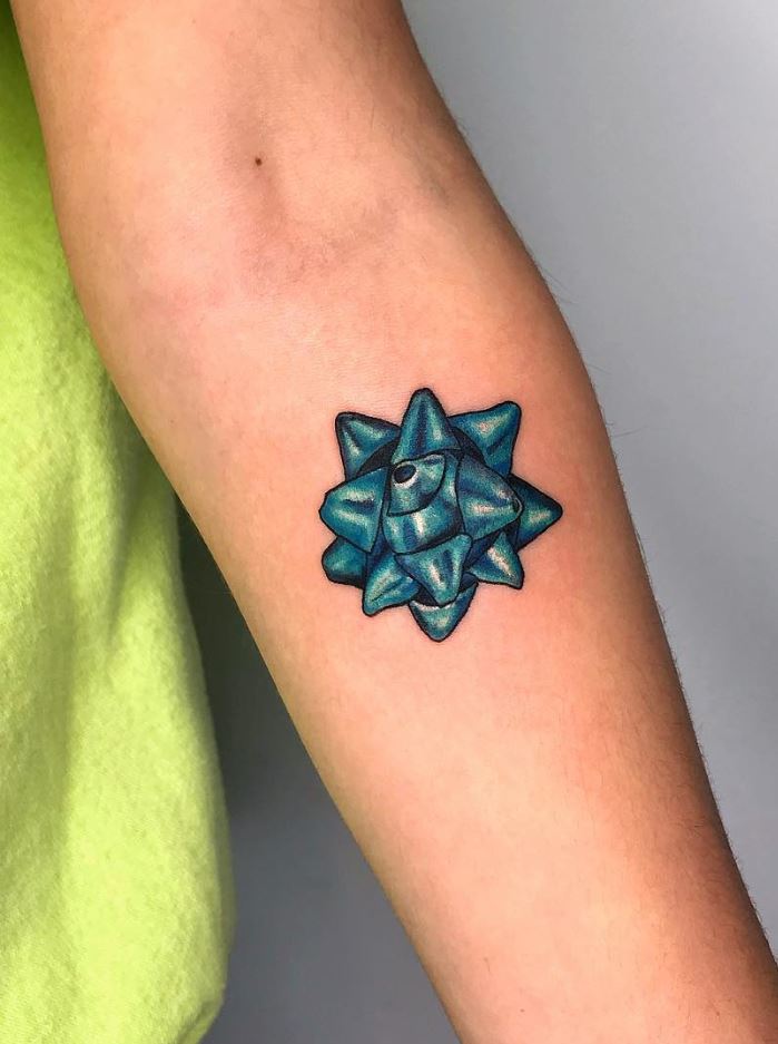 Gift Bow Tattoo