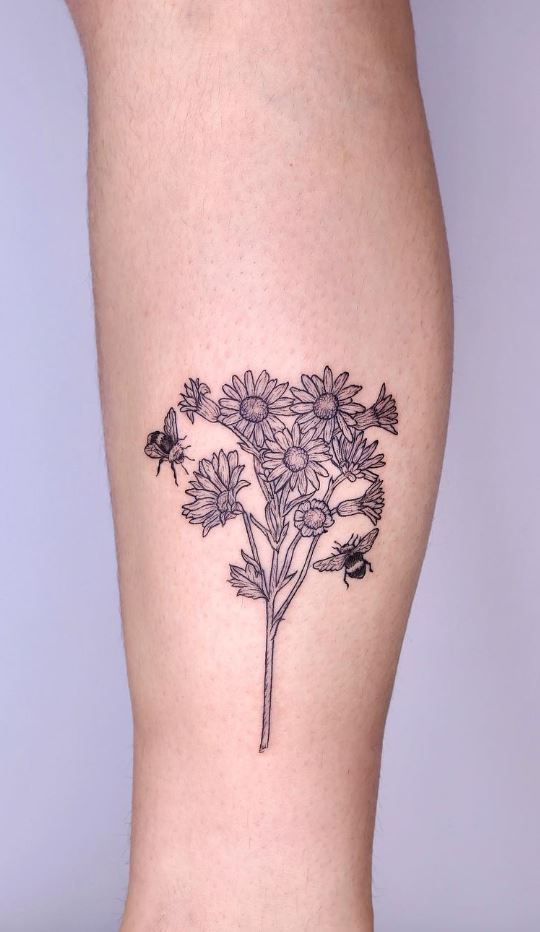 Wild Flowers Tattoo