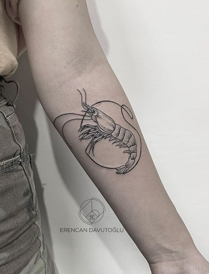 Shrimp Tattoo