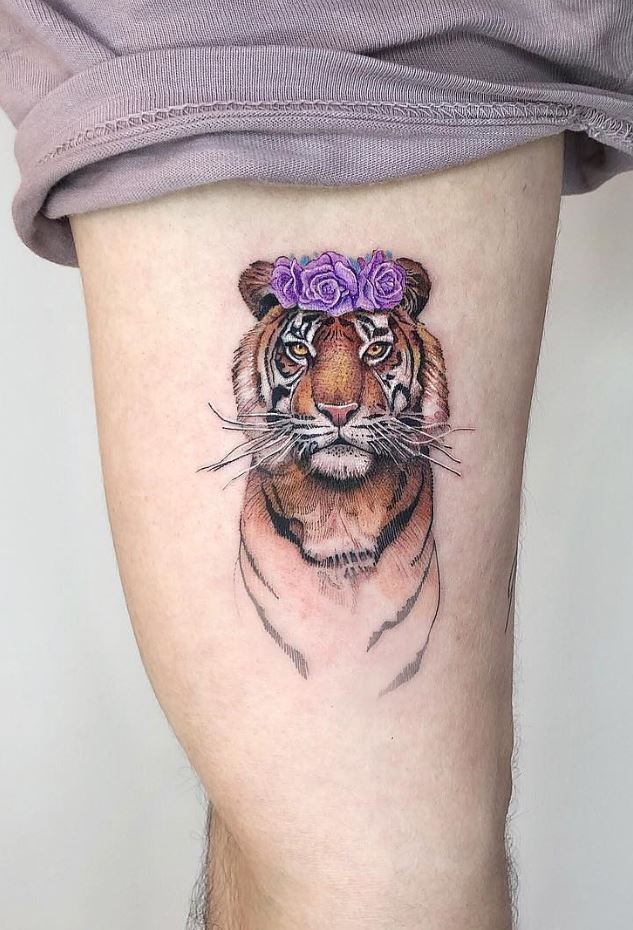 Beautiful Tiger Tattoo