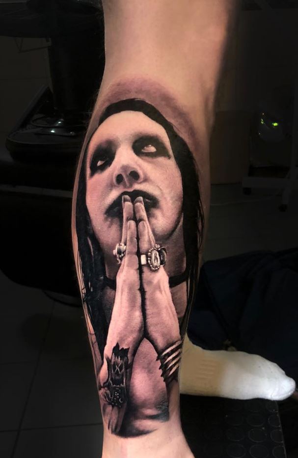 Marilyn Manson Tattoo