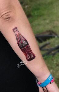 Coca-Cola Bottle Tattoo - TattooLopediaTattooLopedia