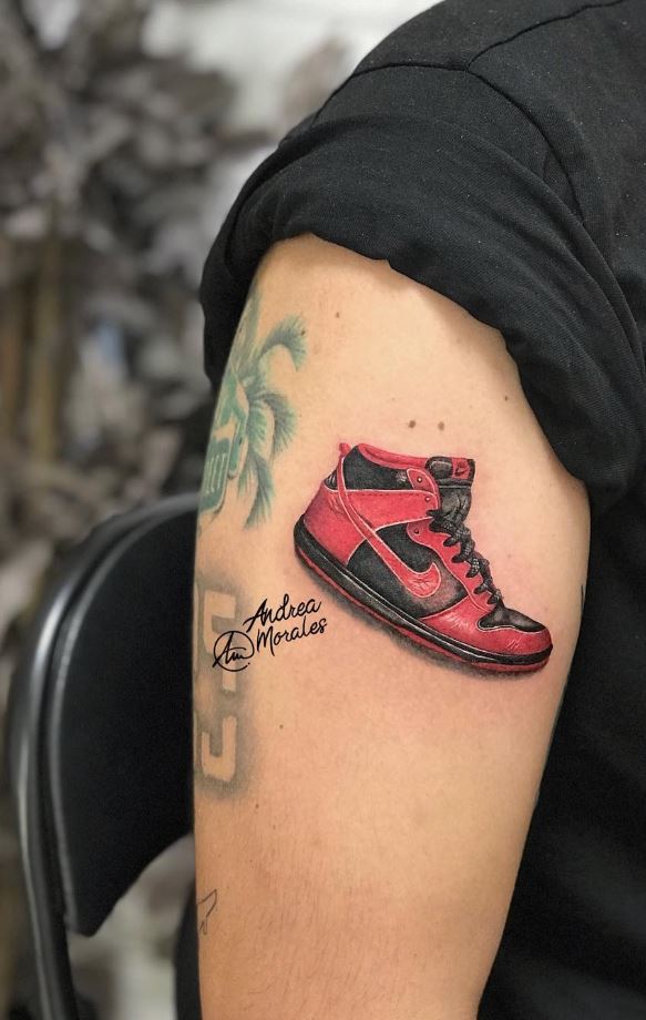 Nike Shoe Tattoo