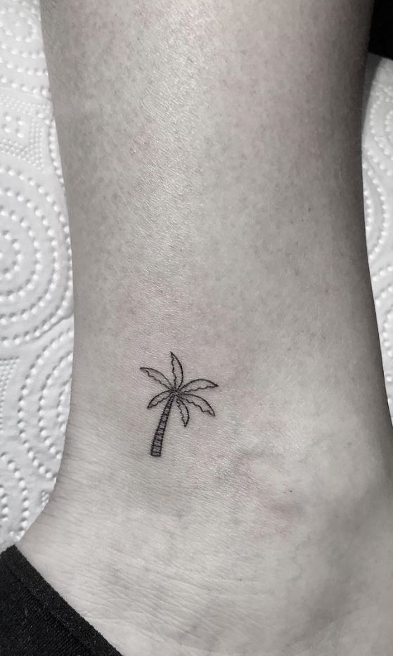Palm Tree Tattoo