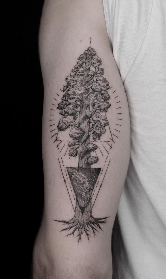 Flawless Tree Tattoo