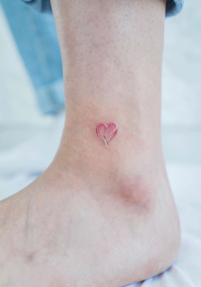 Tiny Heart Tattoo