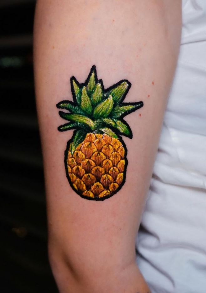 Pineapple Patch Tattoo