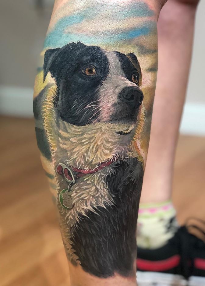Flawless Dog Tattoo