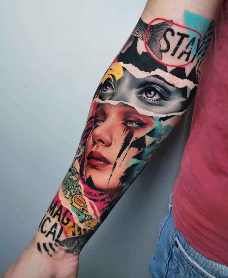 Resplendent Arm Tattoo