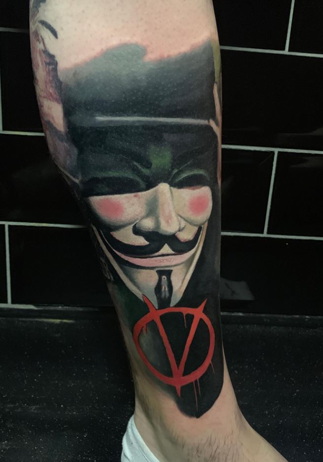 V For Vendetta Tattoo