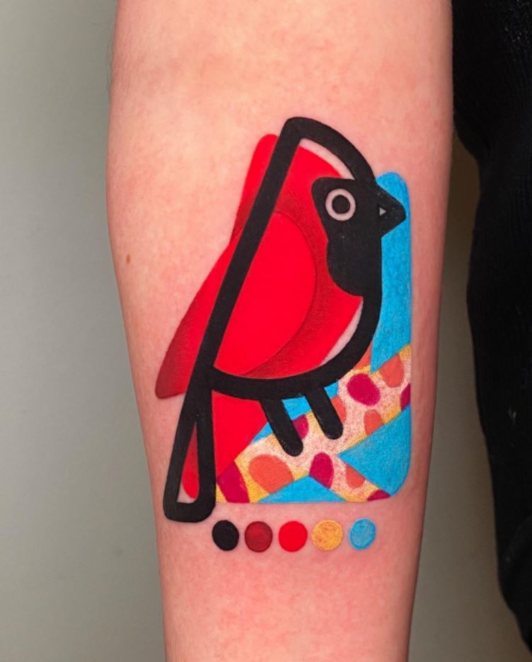 Wicked Bird Tattoo