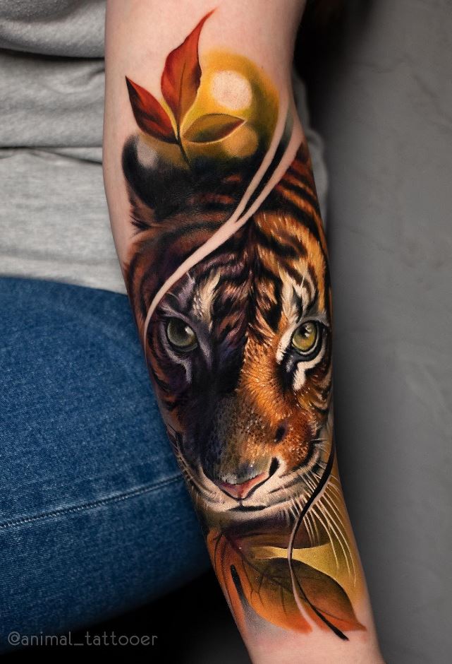 Awesome Tiger Tattoo
