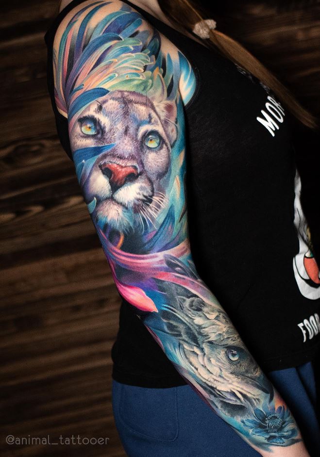 Stunning Sleeve Tattoo